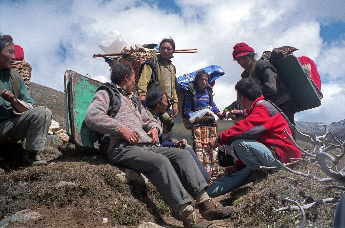 32 Tashi Negotiating With Yak Herders